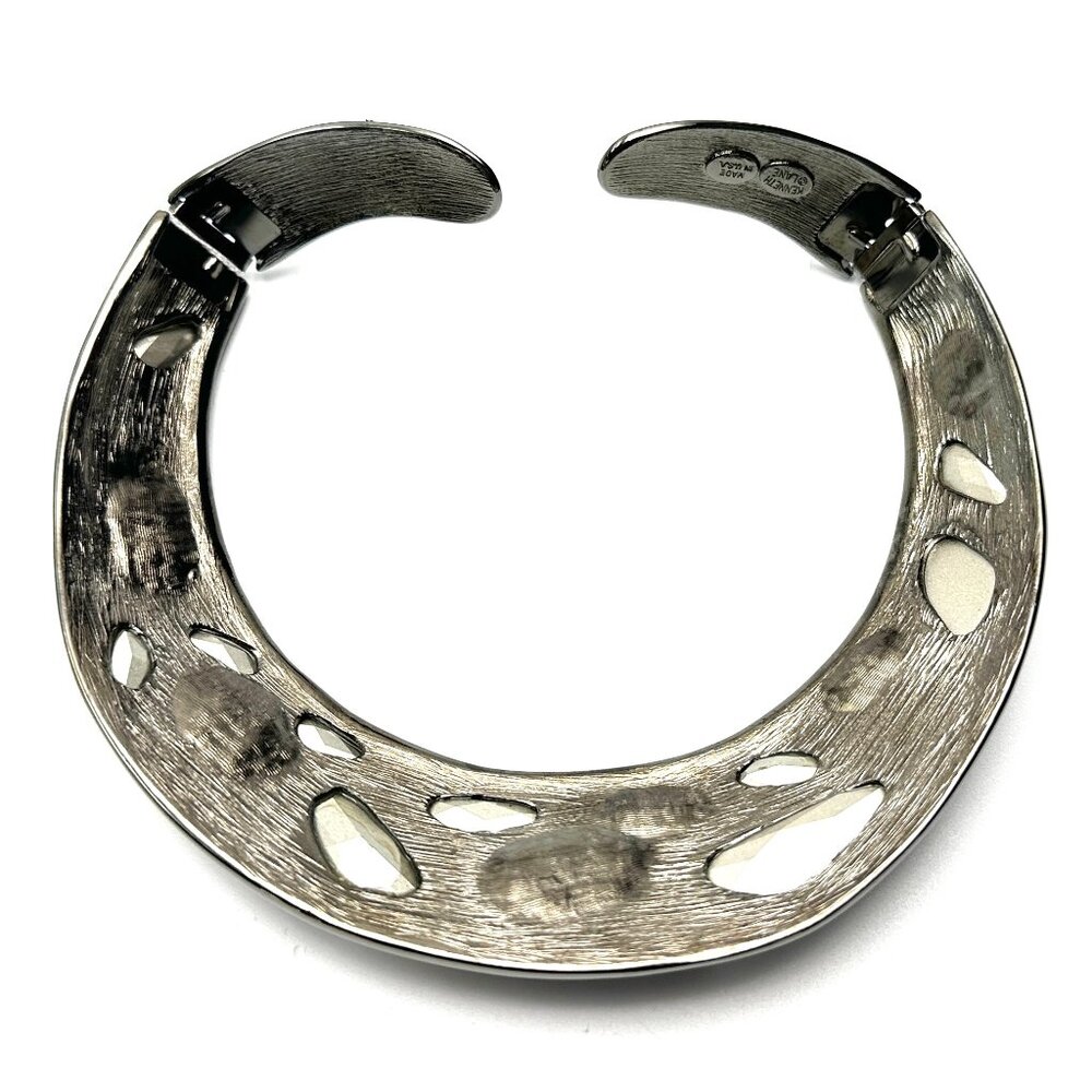 AUTHENTIC 1960s Kenneth Lane Crystal Collar — Early Production Markings — EUC - Picture 4 of 10